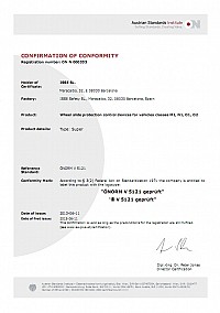 Certificados ISSE NOVA-RANK SUPER