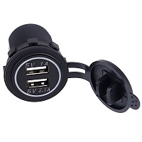 Cargador Doble Usb Para Camiones, Autobuses,automviles