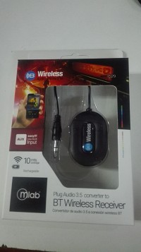 Bluetooth Wireless Receptor para Vehiculos 7529