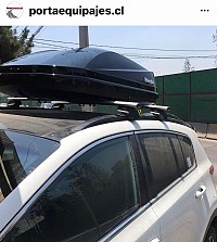 OFERTA CAJA PORTAEQUIPAJES MEEDO + BARRAS PORTAEQUIPAJES SOBRE RIEL