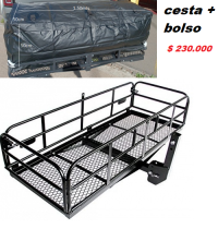 OFERTA CESTA BARANDA ALTA + BOLSO