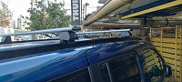 Barras Portaequipajes Aluminio Sobre riel Para Peugeot Rifter 2024