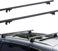 Barras Portaequipajes Sobre Riel Aluminio