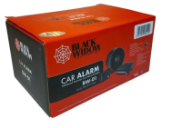 ALARMA BLACK WIDOW BW-01   * 2 CONTROLES REMOTOS
