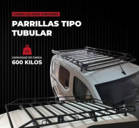 Parrilla Tubular Montacarga Peugeot Partner 600 Kilos