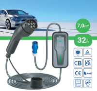 Cargador Portatil Para Vehiculos Electricos 7 KW - 32A Tipe 2