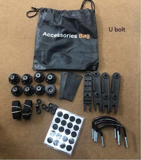 Set fijaciones U para cajas y parrillas jsa-157