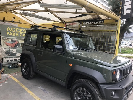 Barras Portaequiopajes al Bota agua Suzuki Jimny CON LLAVES JSA-180