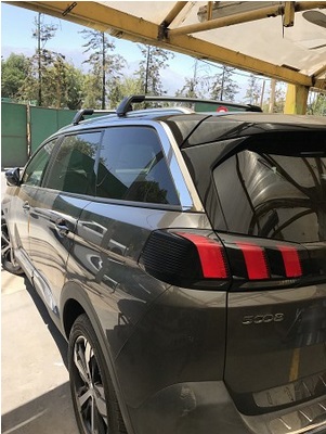 Barra Portaequipajes para Peugeot 5008. 90,5