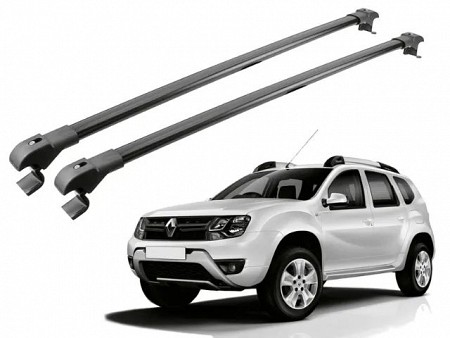 Barras Portaequipajes Aluminio Renault Duster 2021 UP