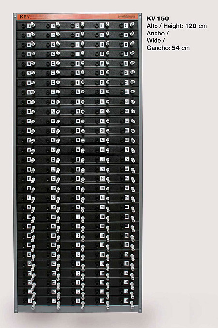 SISTEMA CONTROL DE 150 LLAVES KEYVIGILANT KV150