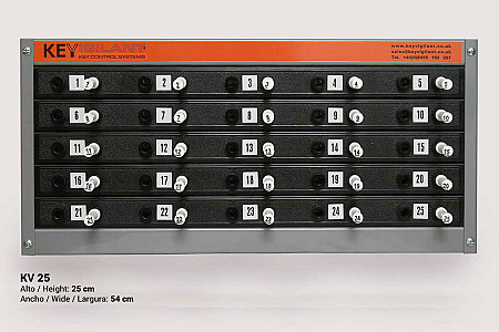 SISTEMA CONTROL DE 25 LLAVES KEYVIGILANT KV25