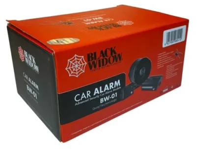 ALARMA BLACK WIDOW BW-01   * 2 CONTROLES REMOTOS